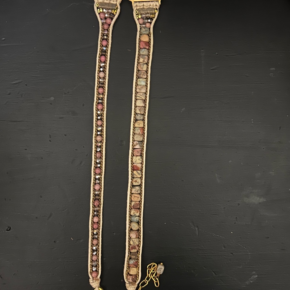 handmade bohemian-style Apple Watch band